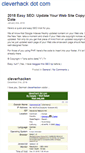 Mobile Screenshot of cleverhack.com