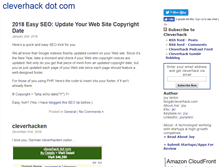 Tablet Screenshot of cleverhack.com